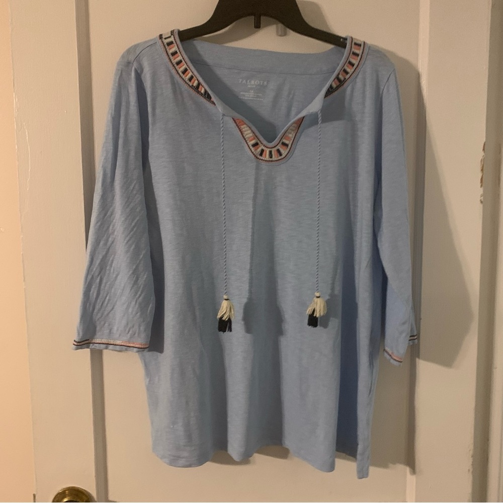 Talbots Boho Style Top